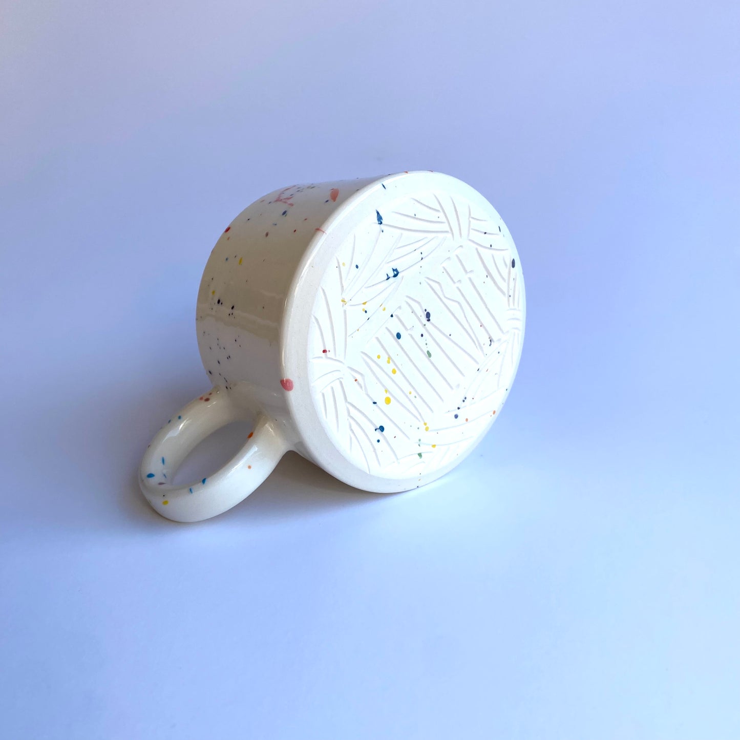 Rainbow Sprinkles High Ring Mug