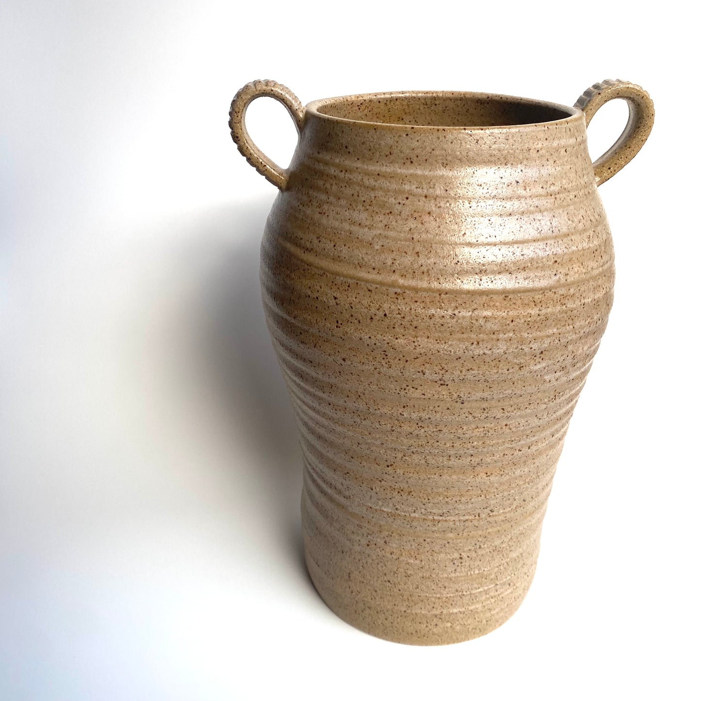 Tall Handled Vase