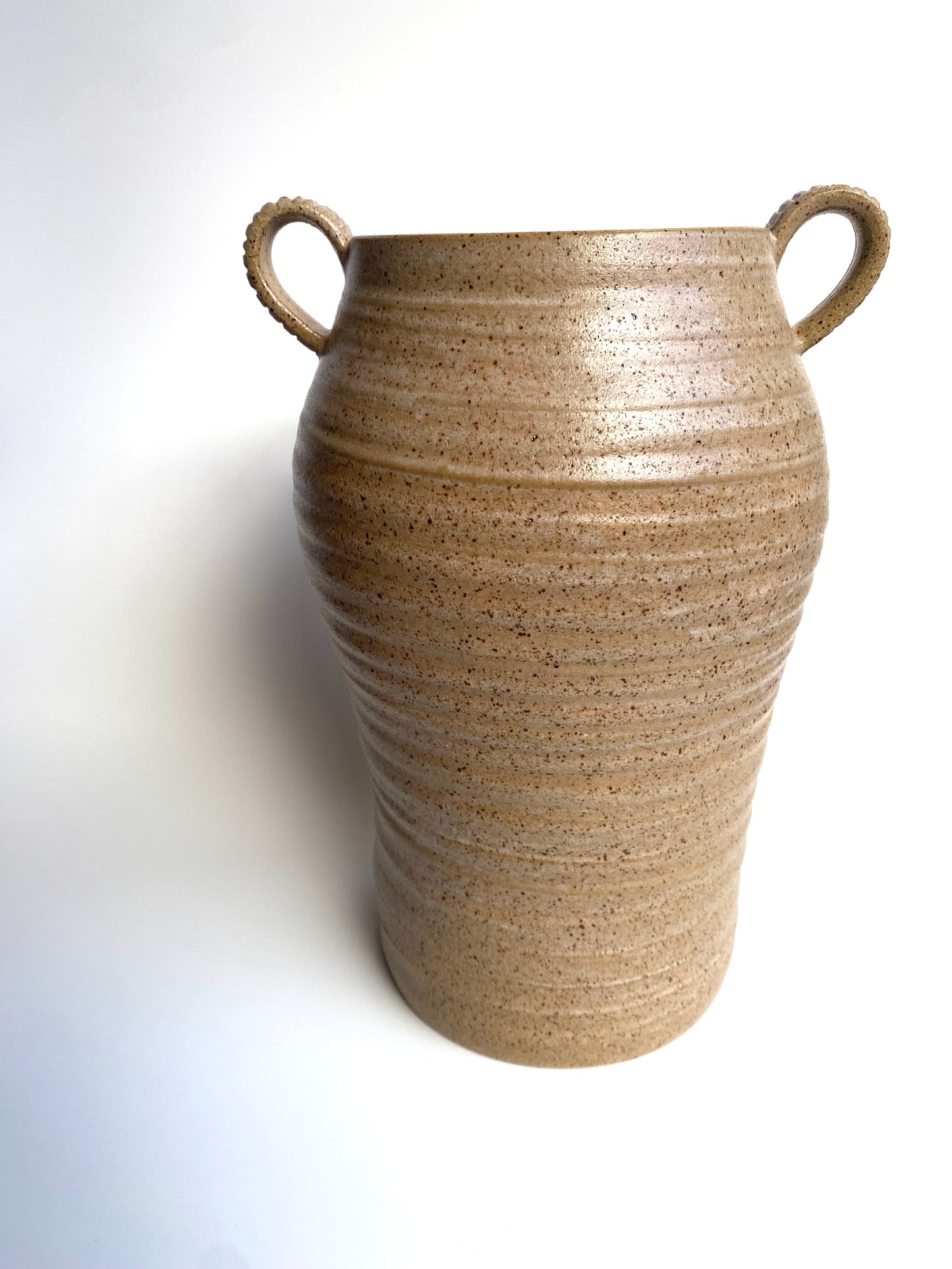 Tall Handled Vase