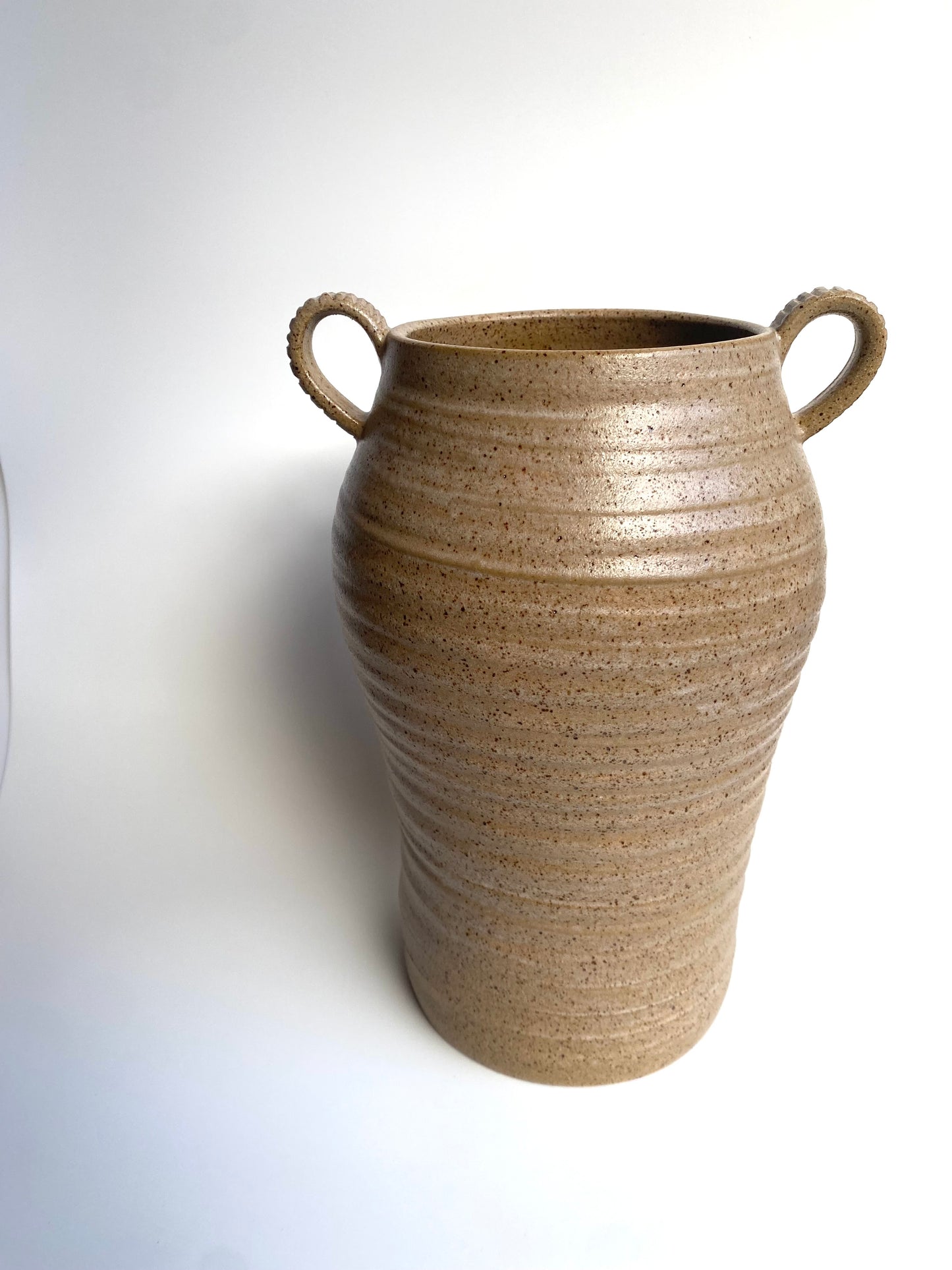 Tall Handled Vase