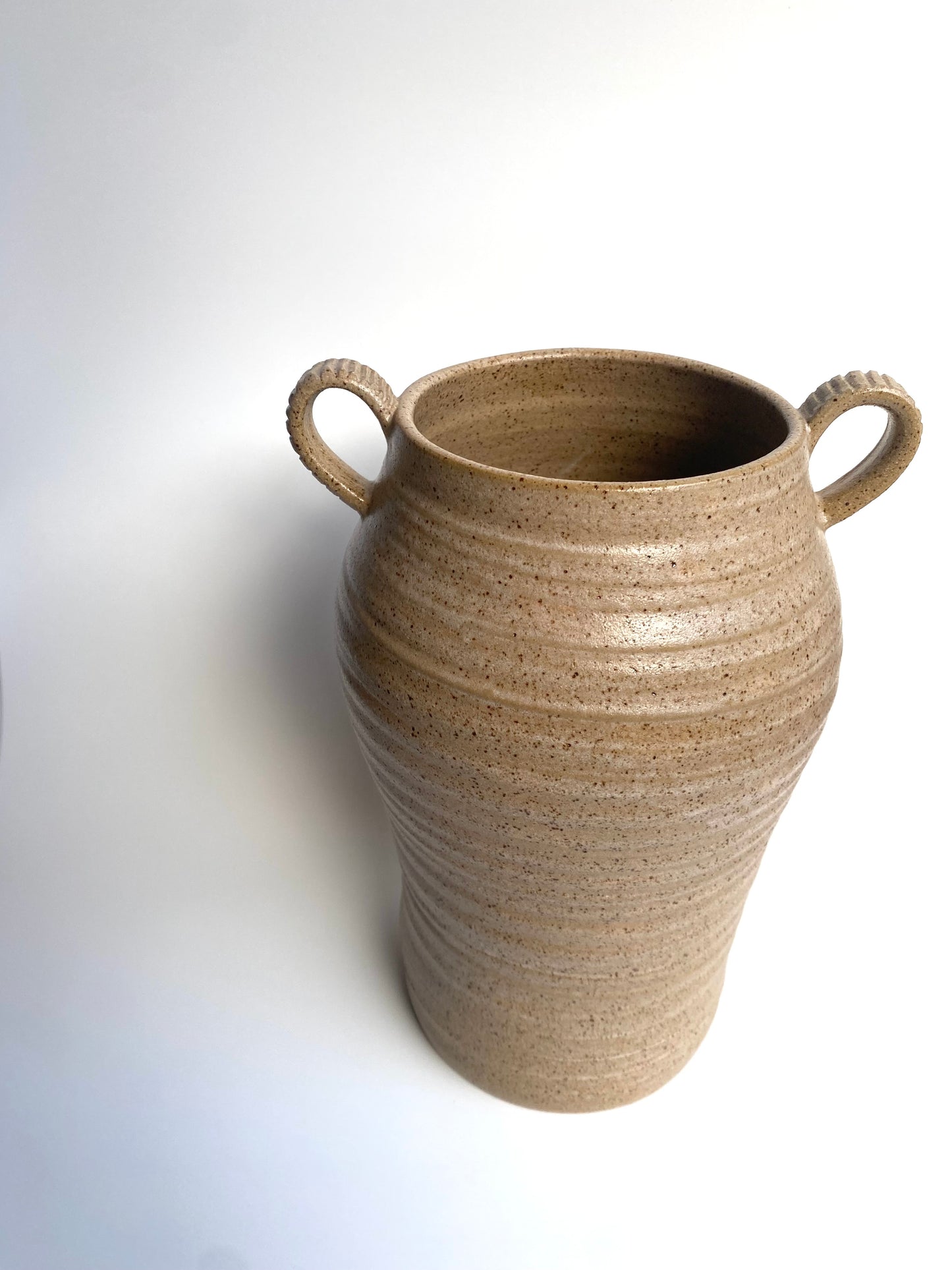 Tall Handled Vase