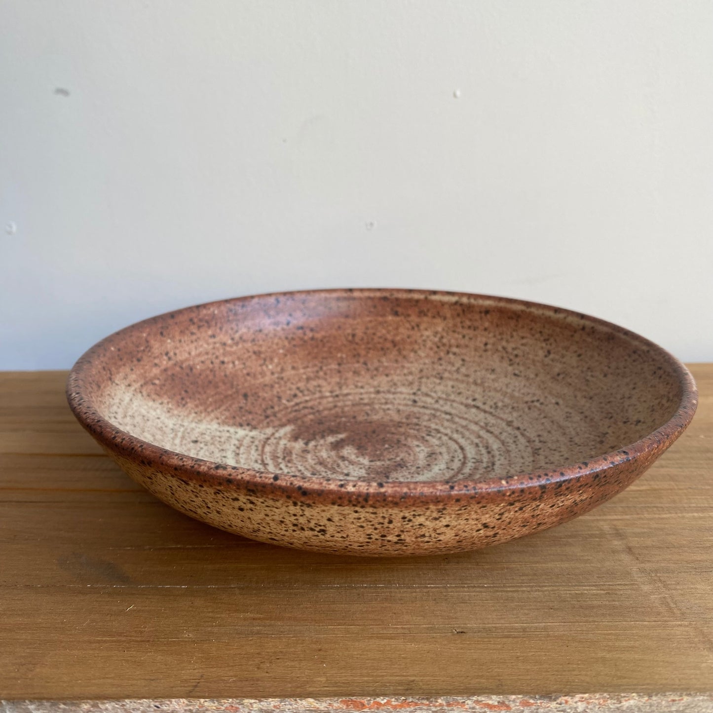Speckled Cinnamon Dessert Bowl