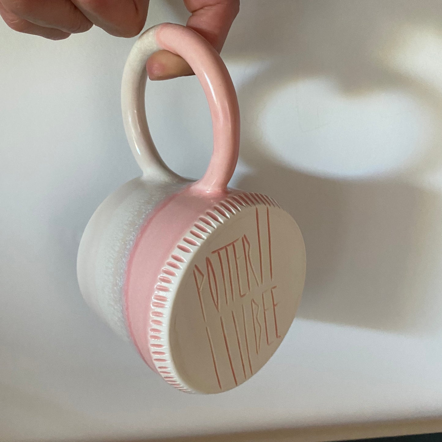 Small Coconut Ice Bangle Handle Mug