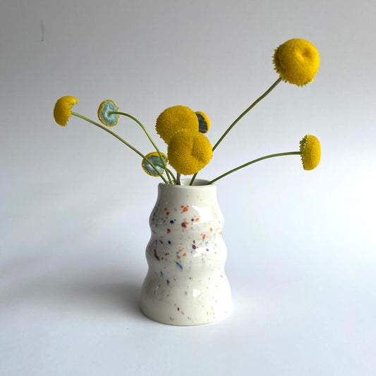 Sprinkles Wavy Vase